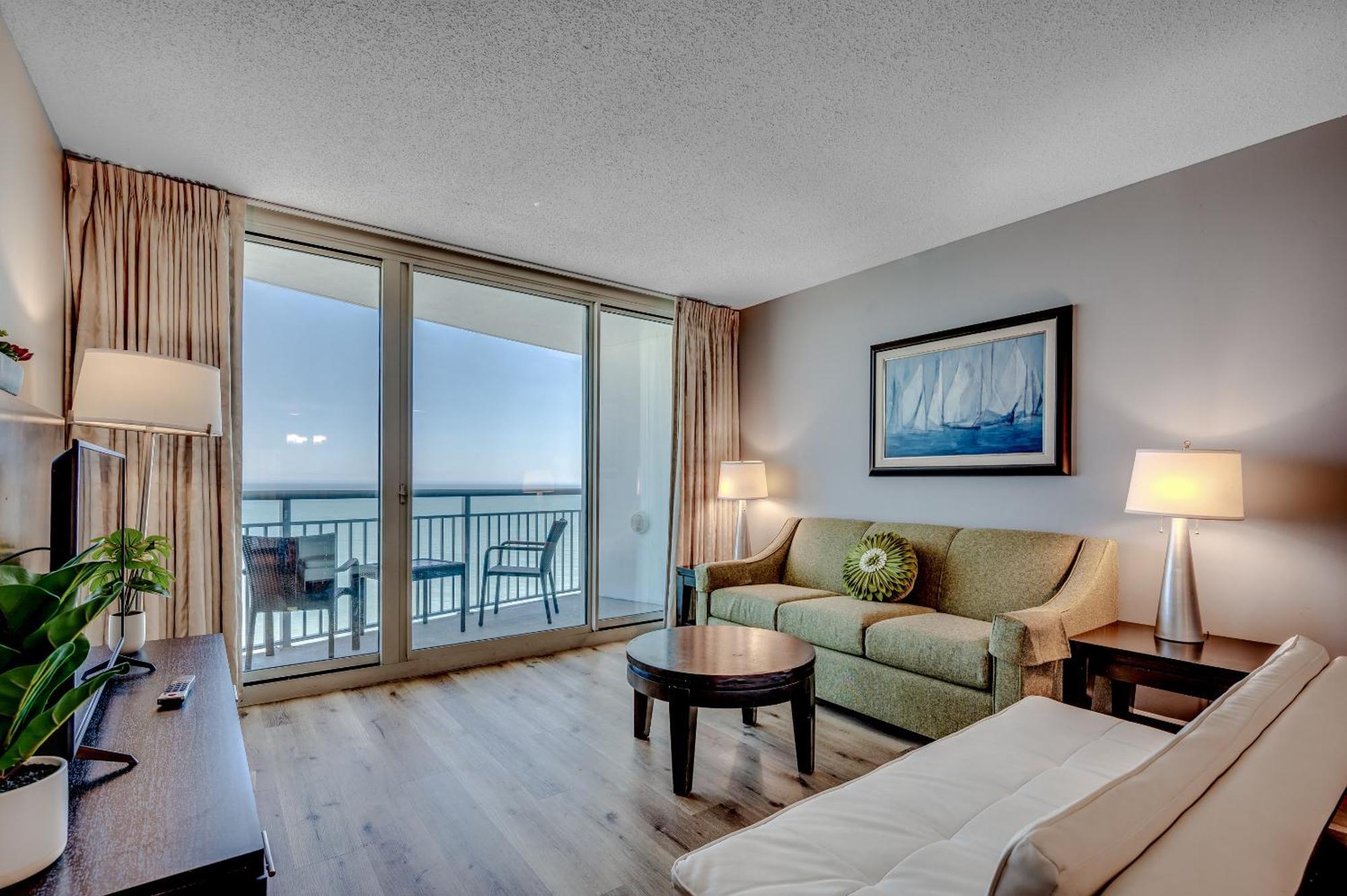 Stunning Oceanfront King Suite On 18Th Floor Centrally Located Myrtle Beach Exterior foto